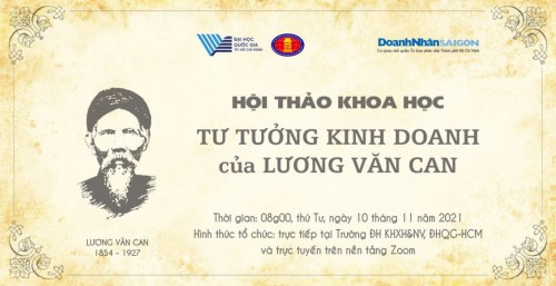 Hội thảo khoa học tư tưởng kinh doanh của Lương Văn Can